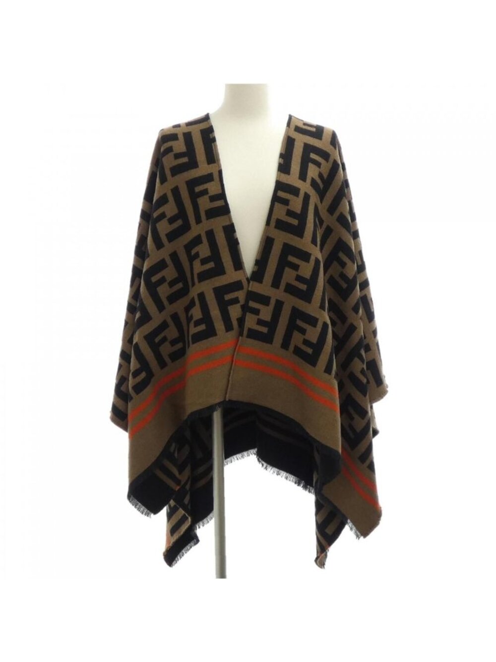 Fendi FF Poncho Cape